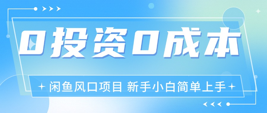 （11614期）最新风口项目闲鱼空调3.0玩法，月入过万，真正的0成本0投资项目-9527素材资源站