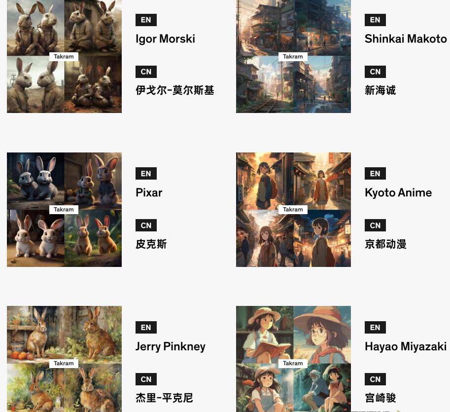 图片[2]-Midjourney词典AIGC中英双语图文并茂词典 提醒关键字Prompt全集-9527素材资源站-优质付费教程和创业项目大全