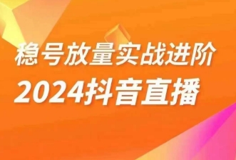 稳号放量上涨实战演练升阶—2024抖音直播间，直播房间精细化营销的几个流程-9527素材资源站