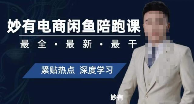妙有电子商务闲鱼平台无货源电商陪跑课，最齐、全新、最干，零基础实战演练-9527素材资源站