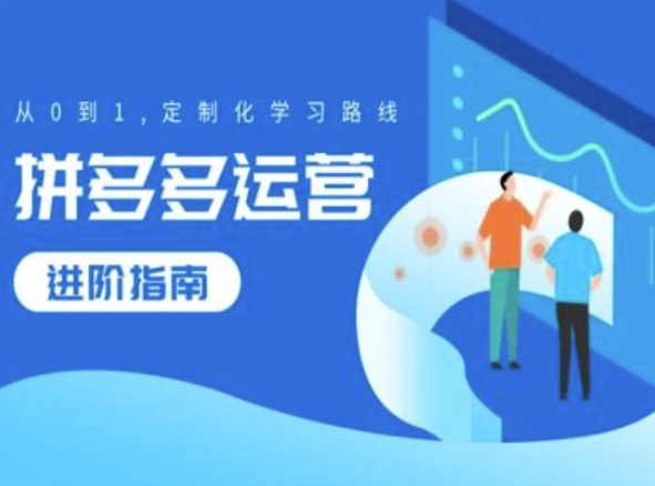 拼多多运营升阶手册，从0到1个性化学习路线图-9527素材资源站