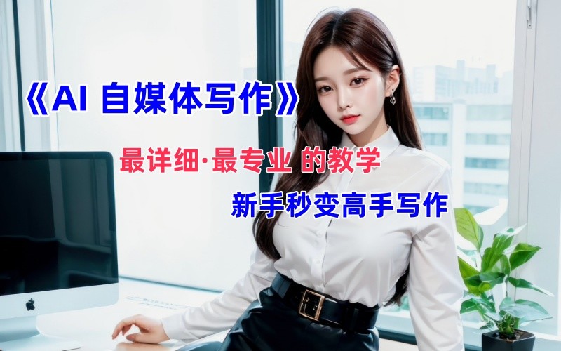 全网最全最细最专业的“AI自媒体写作”教学，新手小白秒变写作高手！-9527素材资源站