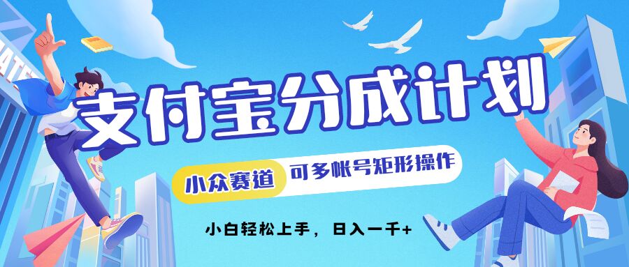 支付宝钱包分为方案冷门跑道可以多号方形实际操作，新手快速上手-9527素材资源站