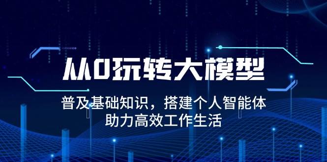 从0轻松玩大模型，普及化基本知识，构建本人智能体，助推高效办公日常生活-9527素材资源站